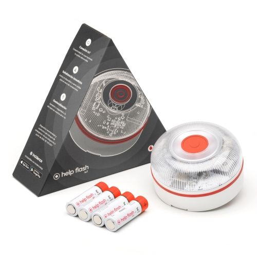 Luz De Emergencia V16 Homologada Help Flash Smart Autónoma Polipropileno  con Ofertas en Carrefour