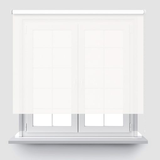 Estor Noche Y Día Easyfix, Estores Enrollables Para Instalación Sin Taladrar  Blanco, 90 X 180cm con Ofertas en Carrefour