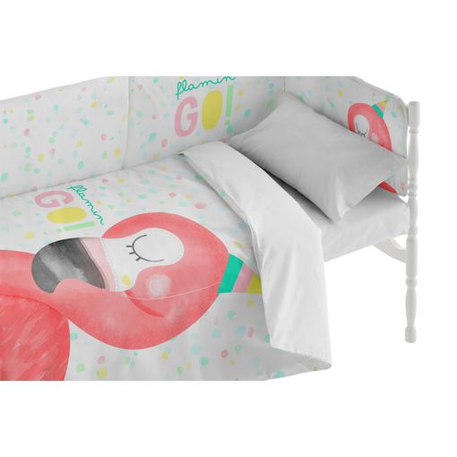 Pooch Funda Maxicuna Flamingo (140x70 Cm) con Ofertas en Carrefour | Ofertas Carrefour Online