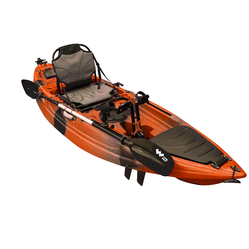 Kayak De Pesca Long Wave Bora Propel Naranja Camo con Ofertas en