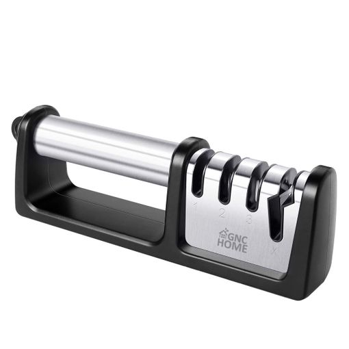 Afilador De Cuchillos De Cocina Profesional De Acero Inoxidable 4 En 1  Calidad