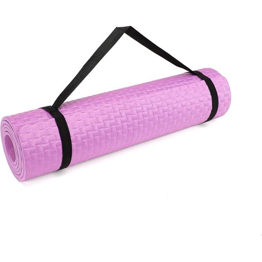 Esterilla De Yoga Antideslizante Con Correa (60 Cm X 188 Cm) - Morado con  Ofertas en Carrefour