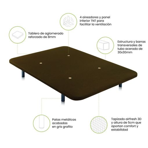 Base tapizada 135x190: compra online