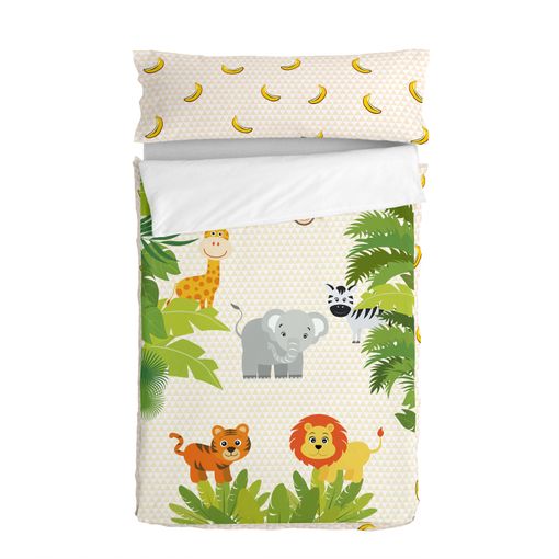 Saco Nordico Sin Relleno Limon Kawanimals Cama 105 con Ofertas en Carrefour