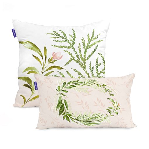 Funda De Almohada 100% Algodón Blooming 60x60 Cm Multicolor con Ofertas en  Carrefour