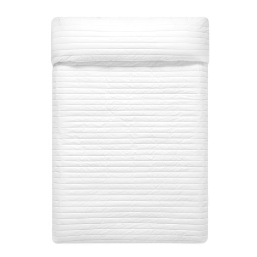 Colcha 100% Algodón Blanco 240x260 [Cama 135/140] DASH