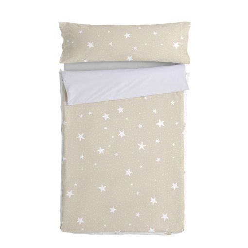 Cotton Artean - Saco Nordico Con Relleno Moon Pink Cama 90 X 190/200. Saco  Unido A La Bajera Con Cremallera. con Ofertas en Carrefour