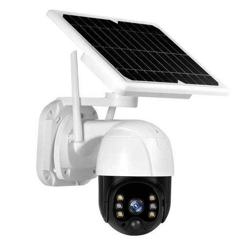 Cámara De Vigilancia Wifi Exterior 1080p Con Panel Solar Y Detección De  Movimiento Ai con Ofertas en Carrefour
