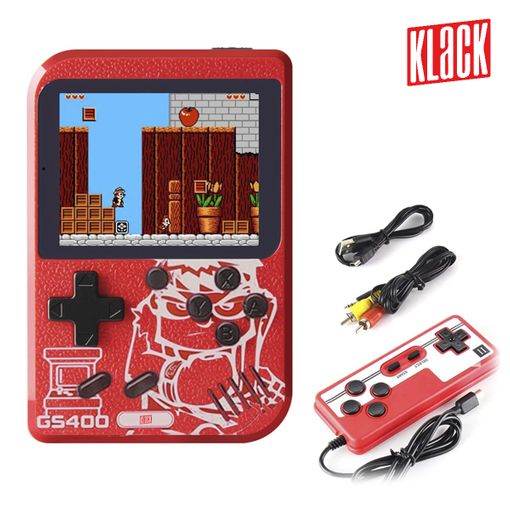 Consola Portatil Con 520 Videojuegos Retro Klack Retrovision S10