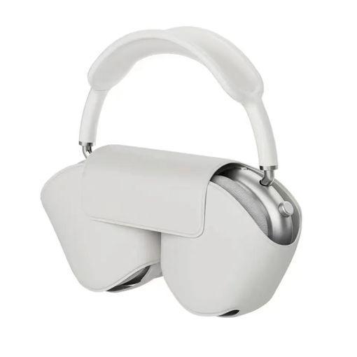 Auriculares Bluetooth De Diadema Klack Pro Blanco Cascos Con Funda