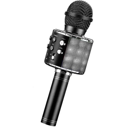 Micrófono Karaoke Bluetooth Klack , 4 En 1 Microfono Inalámbrico