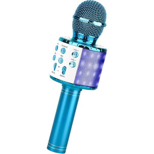Micrófono Karaoke Bluetooth Klack , 4 en 1 Microfono Inalámbrico