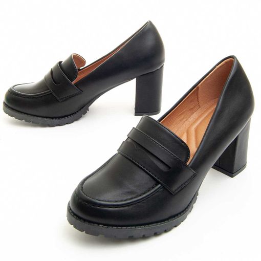 Zapato negro 2025 comodo mujer