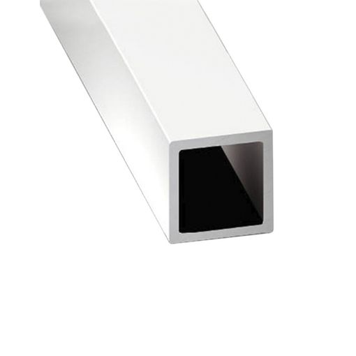 Perfil De Aluminio Blanco - Tubo Cuadrado - X4 Unds - 1'50m 60 Mm con  Ofertas en Carrefour