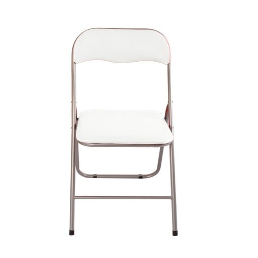 Silla Plegable Metálica Acolchada 45 X 44 X 80 Cm – Silla Abatible