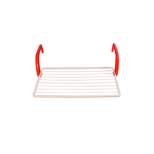 Tendedero de ropa plegable Homcom blanco 157,5x54x101 cm