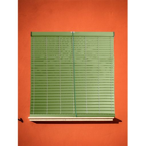 Persiana de PVC Alicantina con Polea Metálica, Persiana Enrollable, Estor  Enrollable para Ventanas, Puertas, Salón y Cocina, 85 x 220 cm (Blanco)