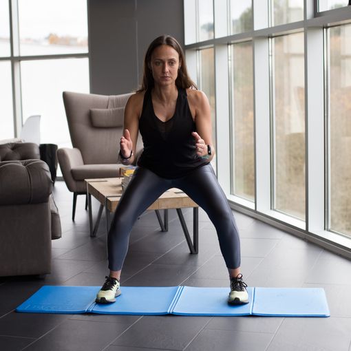 Colchoneta Pilates/Yoga Naranja Deluxe