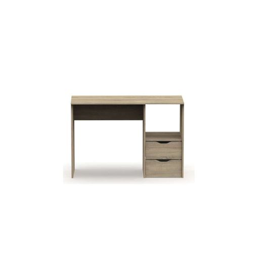 Escritorio Acabado Roble O Blanco Con Un Cajón 74 Cm(alto)90 Cm(ancho)50 Cm(fondo)  , Color - Blanco con Ofertas en Carrefour