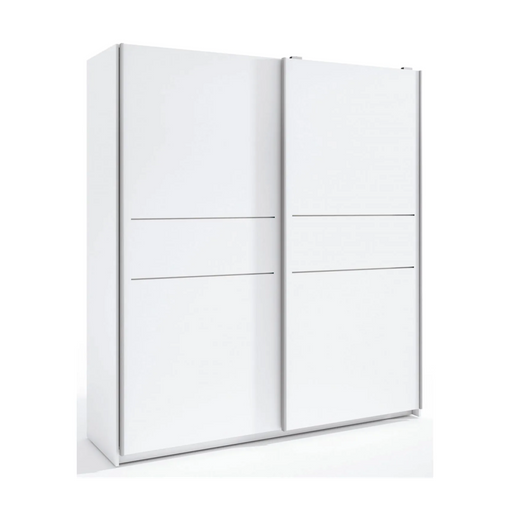 Armario ropero Huesa 3 puertas abatibles en blanco 215 cm(alto)150 cm(ancho)52  cm(largo)