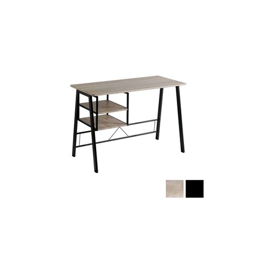 Mesa De Despacho Turin Acabado Roble, 75 Cm(alto)90 Cm(ancho)50 Cm(fondo) ,  Color - Roble con Ofertas en Carrefour