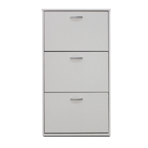 Mueble Zapatero 2 Trampones Acabado Blanco O Roble Claro 60 Cm(ancho) 81.6  Cm(altura) 25 Cm(fondo) , Color - Roble con Ofertas en Carrefour