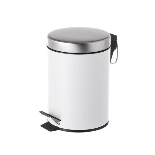 Papelera 3 L De Acero Inoxidable Para Baño Con Pedal Y Asa. Cubo Interior  Extraíble con Ofertas en Carrefour