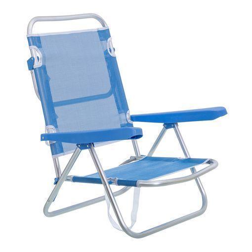 Silla Playa Plegable Baja 5 Posiciones Marinera Aktive con Ofertas en  Carrefour