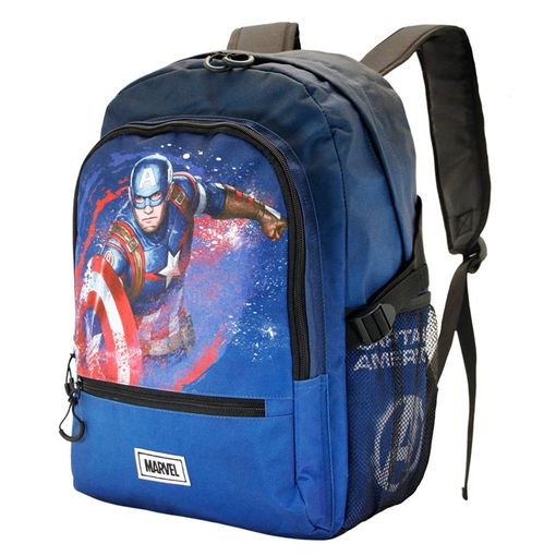 Condensar luto Contorno Capitán América Full-mochila Fight Hs Fan, Azul con Ofertas en Carrefour |  Ofertas Carrefour Online