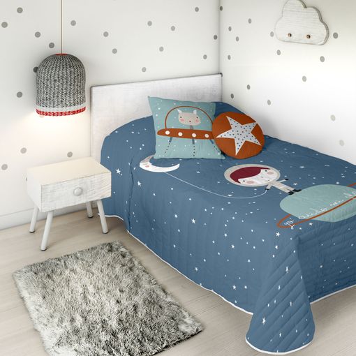 Colcha Bouti Vichy Butterfly Cool Kids Cama 90 con Ofertas en Carrefour