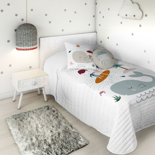 Colcha Reversible Jungla Cama 90 Cm con Ofertas en Carrefour