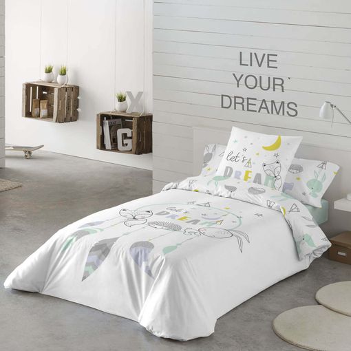 Funda Nórdica Reversible Lets Dream Cool Kids Cama 90