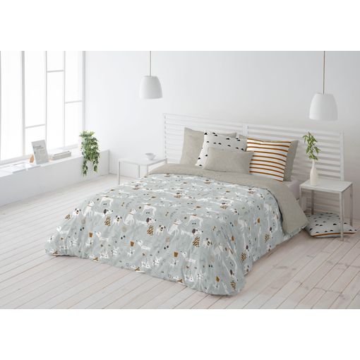 Funda Nórdica Coli Cama 120 Cm - 200x200 Cm, Algodón 200 Hilos. Cierre Con  Botones. con Ofertas en Carrefour