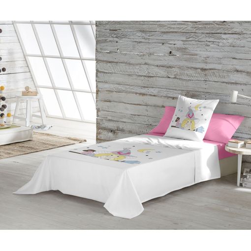 Cotton Artean - Juego De Sabanas Lines Ii Cama De 160 X 190/200. 100%  Algodón. con Ofertas en Carrefour