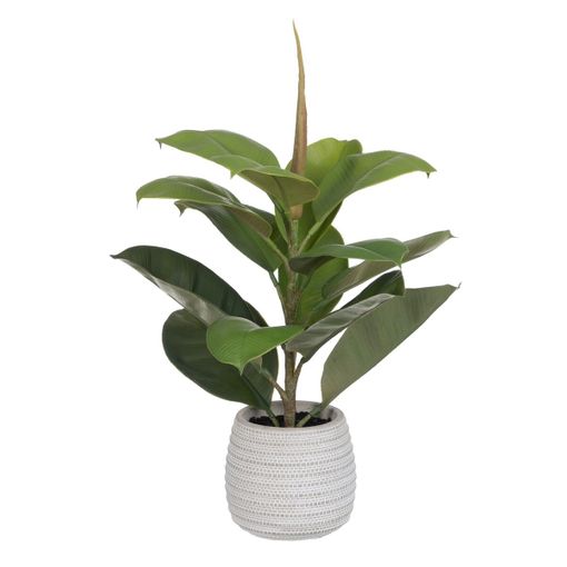 Planta Decorativa Verde Pvc Roble 58 Cm