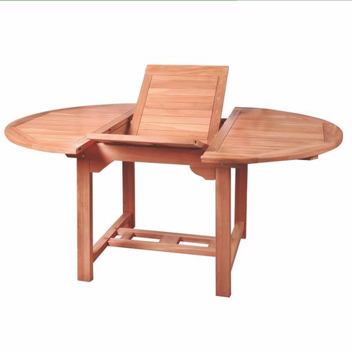 MESA de JARDÍN de teca fabricada en madera maciza de TECA online