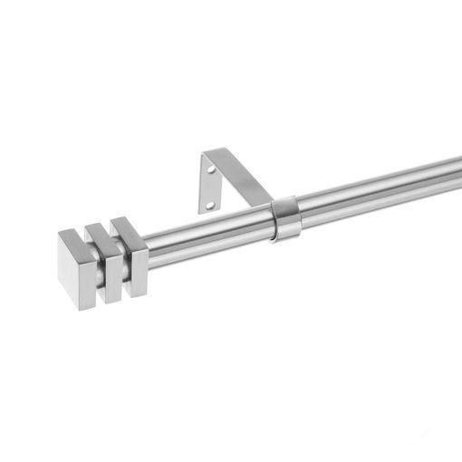 BARRA EXTENSIBLE CORTINA, METAL CROMO