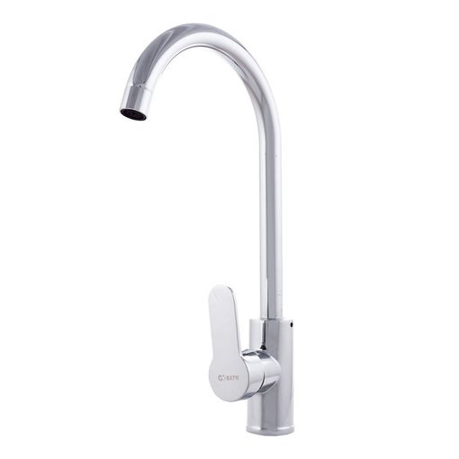 Grifo Lavabo Latón/Zinc, Negro, Agua Caliente-Fría, Latiguillos, Caño Alto,  Monomando [QLI-FA-4214]