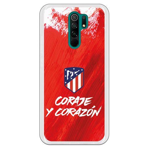 Funda Para Xiaomi Redmi 9at Del Atleti Escudo Rojiblanco - Licencia Oficial  Atlético De Madrid, PcC