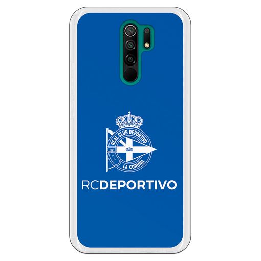 Funda Original Compatible Con Xiaomi Redmi 9 - Rc Deportivo Escudo Blanco  Fondo Azul con Ofertas en Carrefour