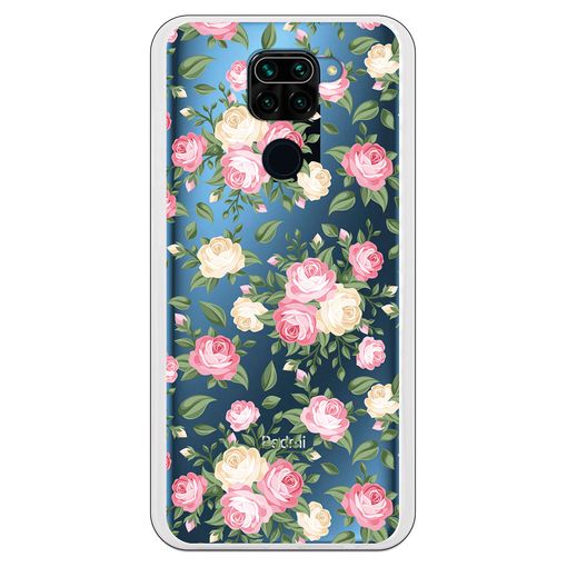 Funda Silicona Antigolpes Para Xiaomi Redmi Note 9 Diseño Flores 01 con  Ofertas en Carrefour