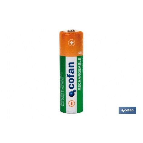 Pilas recargables CAMELION AA de 2200mAh pack de 4 - Con cargador