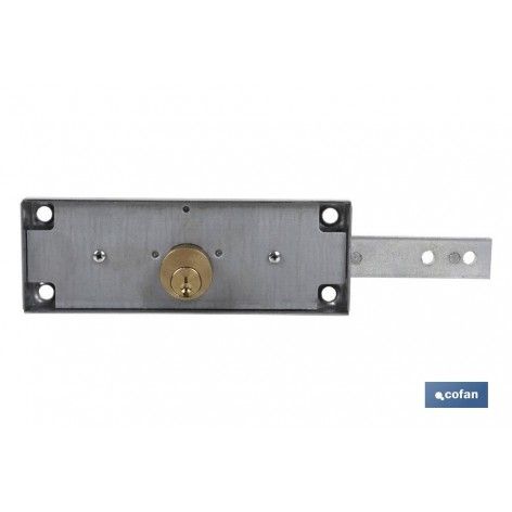 Cerradura Para Puerta De Garaje 75 Mm, Cuadrada - Neoferr.. con Ofertas en  Carrefour