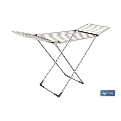 Tendederos De Ropa 2 Unidades Aluminio 53x33x18 Cm Vidaxl con Ofertas en  Carrefour