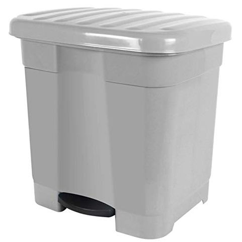 Cubo Basura De Reciclaje Con Separador Denox Pedalbin Ecológico 40l Blanco  con Ofertas en Carrefour