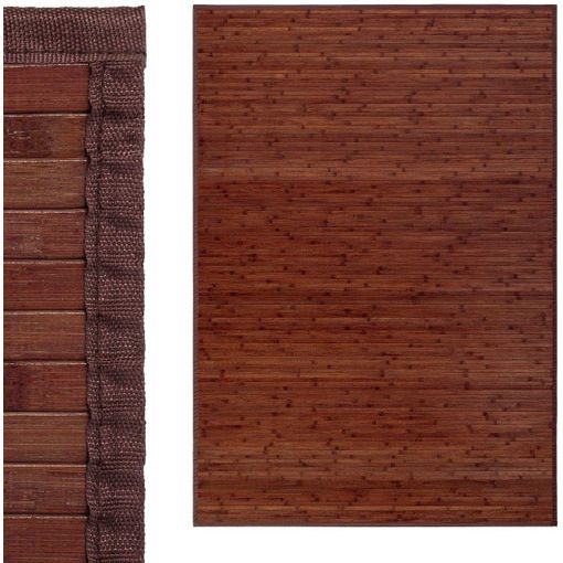 Alfombra De Salón Base Antiadherente Bambú Natural 140x200 Cm Marrón con  Ofertas en Carrefour