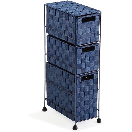 Cajonera De Almacenamiento Estrecho 3 Cajones De Tela 15,5x28x57 Cm con  Ofertas en Carrefour