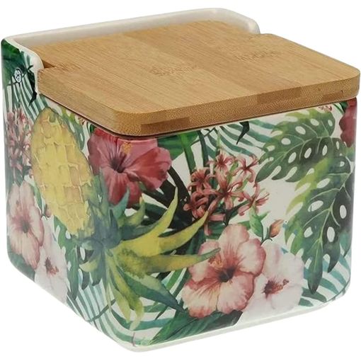 Salero De Cocina Con Tapa Original Y Moderno De Porcelana 12x12x11 Cm con  Ofertas en Carrefour