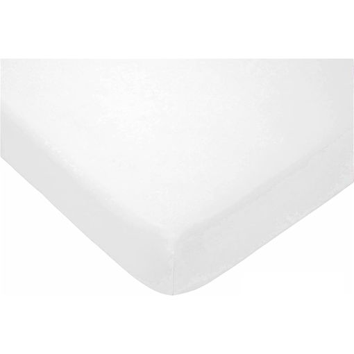 Sabanas Bajeras Ajustables 50% Algodon 50% Poliester 90x200+30cm Blanco con  Ofertas en Carrefour