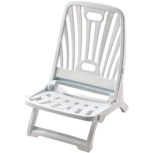  Silla reclinable de playa, plegable, ligera, con